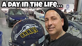 A Day In The Life As A Car Painter...