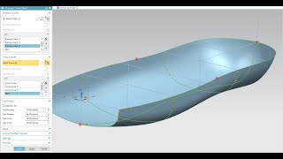 Siemens NX Through Curve Mesh Tutorial