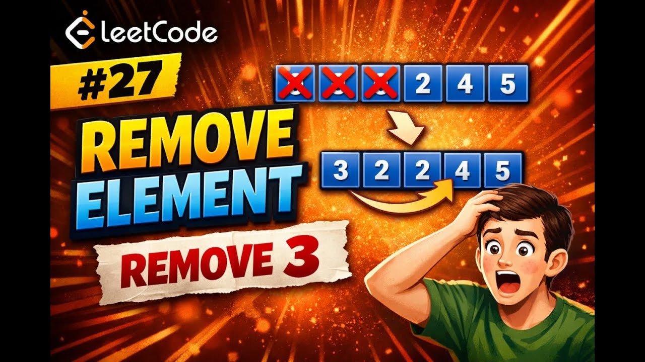 LeetCode 27 | Remove Element | Easy C++ Solution with Explanation
