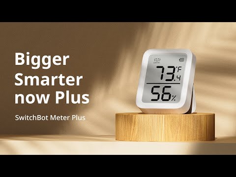 SwitchBot Meter Plus｜Bigger, smarter, now Plus｜SwitchBot