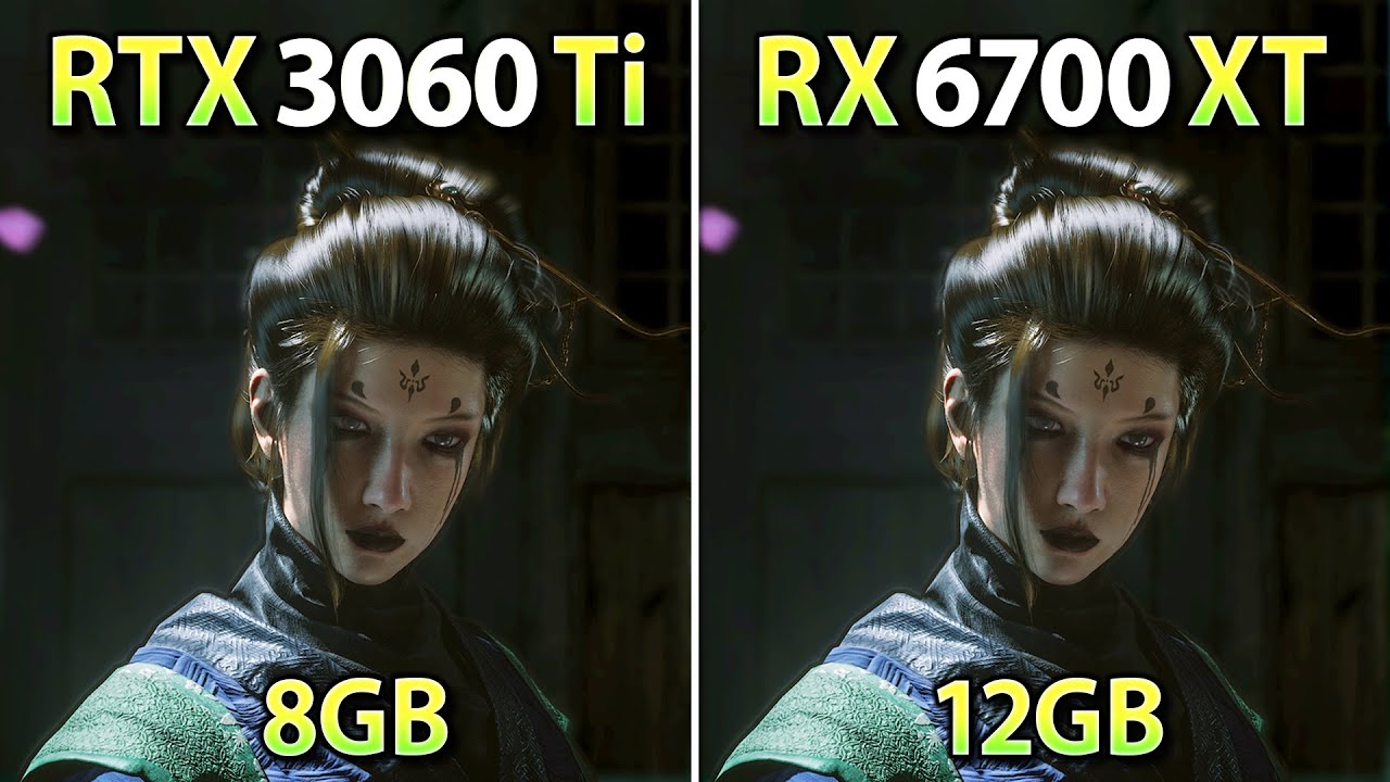 RTX 3060 Ti vs RX 6700 XT - Test in 10 Games + FSR 3.1 Frame Generation ...