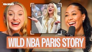 Cam Brink & Her Mom Shocked NBA Players Doing THIS Courtside😂 Content