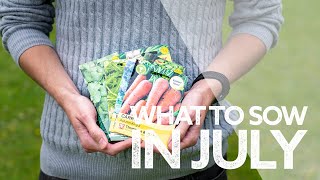 What To Sow in July | What to Sow in Summer | Grow Your Own Food! | 2022