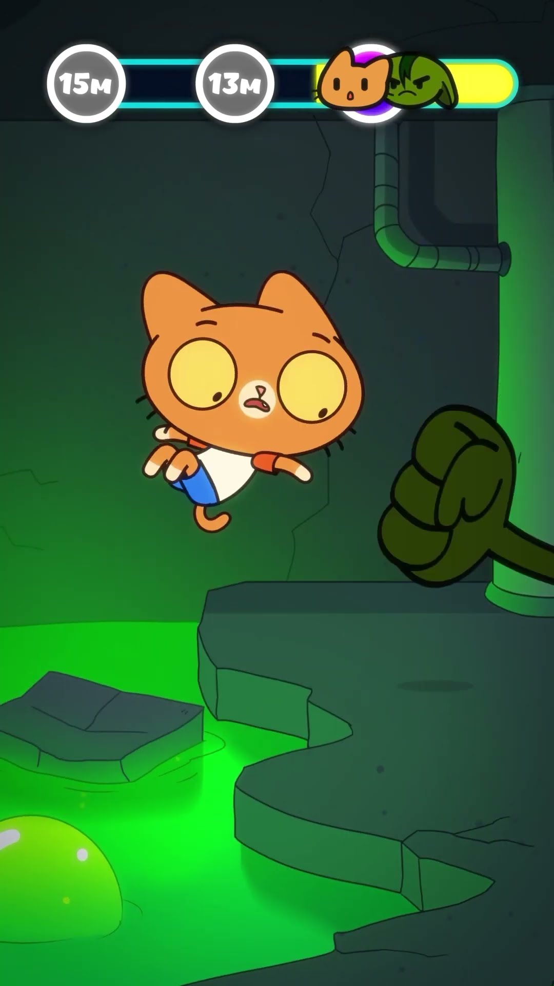 Help Simba escape from the monster! Subscribe to YouTube, hurry! ? #simba #simbochka #teenytiny