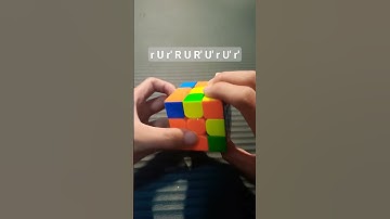 Easiest OLL Algorithms Part 37•OLL 16 | #rubik #turorial #cfop #speedcubing #easy #oll #cfop #shorts