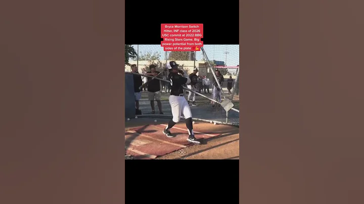 Bryce Morrison switch Hitter, INF class of 2026 US...
