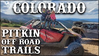 Off-Road Trails near Pitkin Colorado | Taylor Park | Trail Riding | Rocky Mountains | SxS