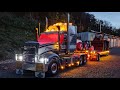 TAMIYA 1/14 RC TRUCK | HEAVY HAULAGE | MACK TITAN | VOLVO FH | AT NIGHT
