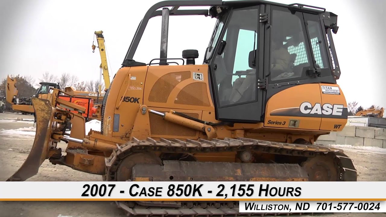 Case 850K Dozer Sold On ELS YouTube Case 850K Dozer Sold On ELS YouTube
