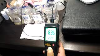 Full เครื่องวัด pH Meter แบบมือถือแบรนด์ SmartSensor รุ่น AS218 Update