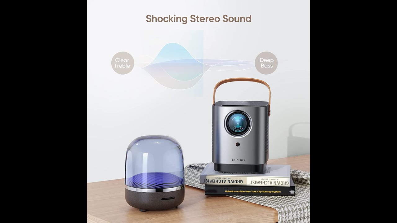 TOPTRO TR23 9200 Lumens Outdoor Projector Review Pros & Cons YouTube