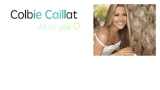 All of you Colbie Caillat
