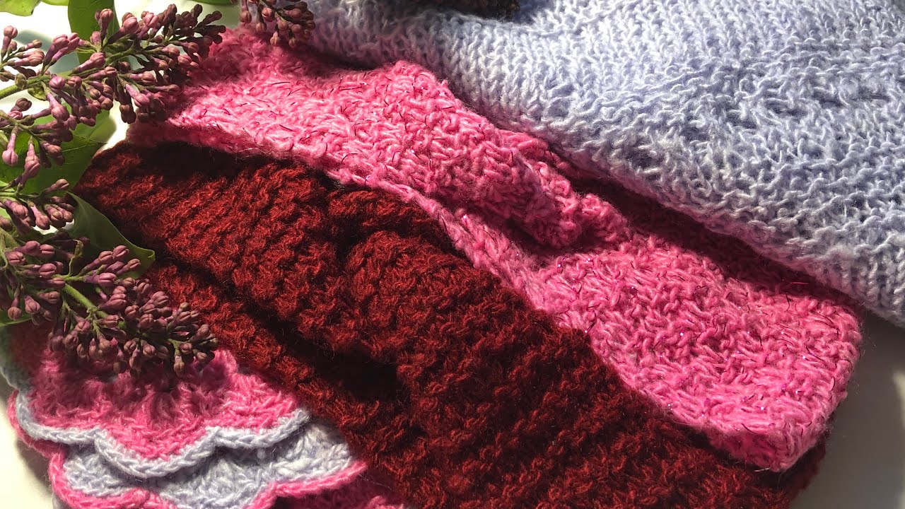 Связала за 90₽😳 четыре готовые работы. Антикризисное вязание. Карачаевская пряжа