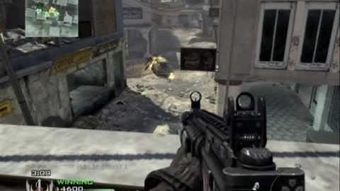 Modern Warfare 2 - Online Team Deathmatch #1 - Invasion M4A1 Gameplay