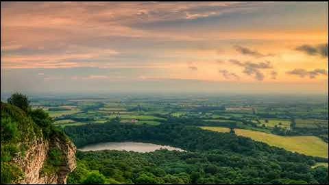 تلاوة مهدئة للأعصاب تدخل السكينة والطمأنينة في القلب مع أجمل منظر طبيعي (الشيخ ناصر القطامي)سورة ق