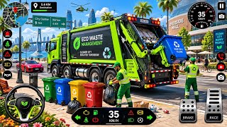 🔥Garbage Truck Simulator 3D 🚛 Realistic Trash Collection & City Cleaning Gameplay | Android Part 6 screenshot 5