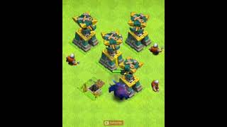 Power of Pekka | Max Pekka vs Max Battle Builders | Clash of Clans | Shorts cocshorts coc