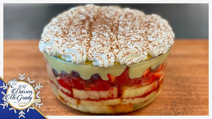 TRADITIONAL ENGLISH TRIFLE - THE PERFECT CHRISTMAS...