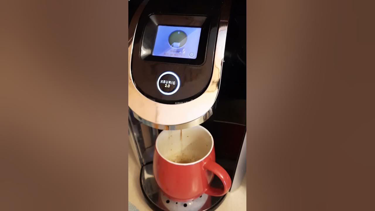 Keurig Coffee Maker Water under pressure message. YouTube