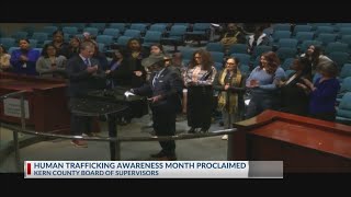 County supervisors declare January as Human Trafficking Awareness Month