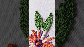 Leaf Embroidery #shorts #short #shortvideo #trending #viral #youtubeshorts #youtube #ytshorts #new