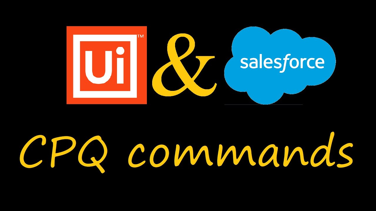 Salesforce CPQ REST API commands inside UiPath YouTube