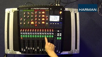 Soundcraft | Si Consoles - Momentary On, Knob Bubble and Select Follow Solo