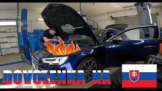 Našli sme na dovolenke Audi S4 B9 s problémom, alebo ako si zkomplikovať život keď nemusíš.