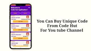 Code Hut Download App Link New Code Hut Applications Download Now.