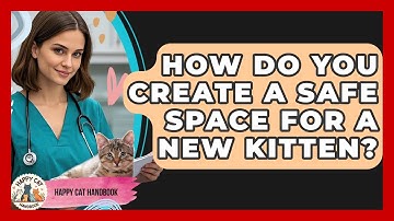 How Do You Create A Safe Space For A New Kitten? - Happy Cat Handbook