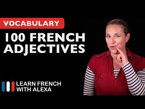 100 Useful French Adjectives