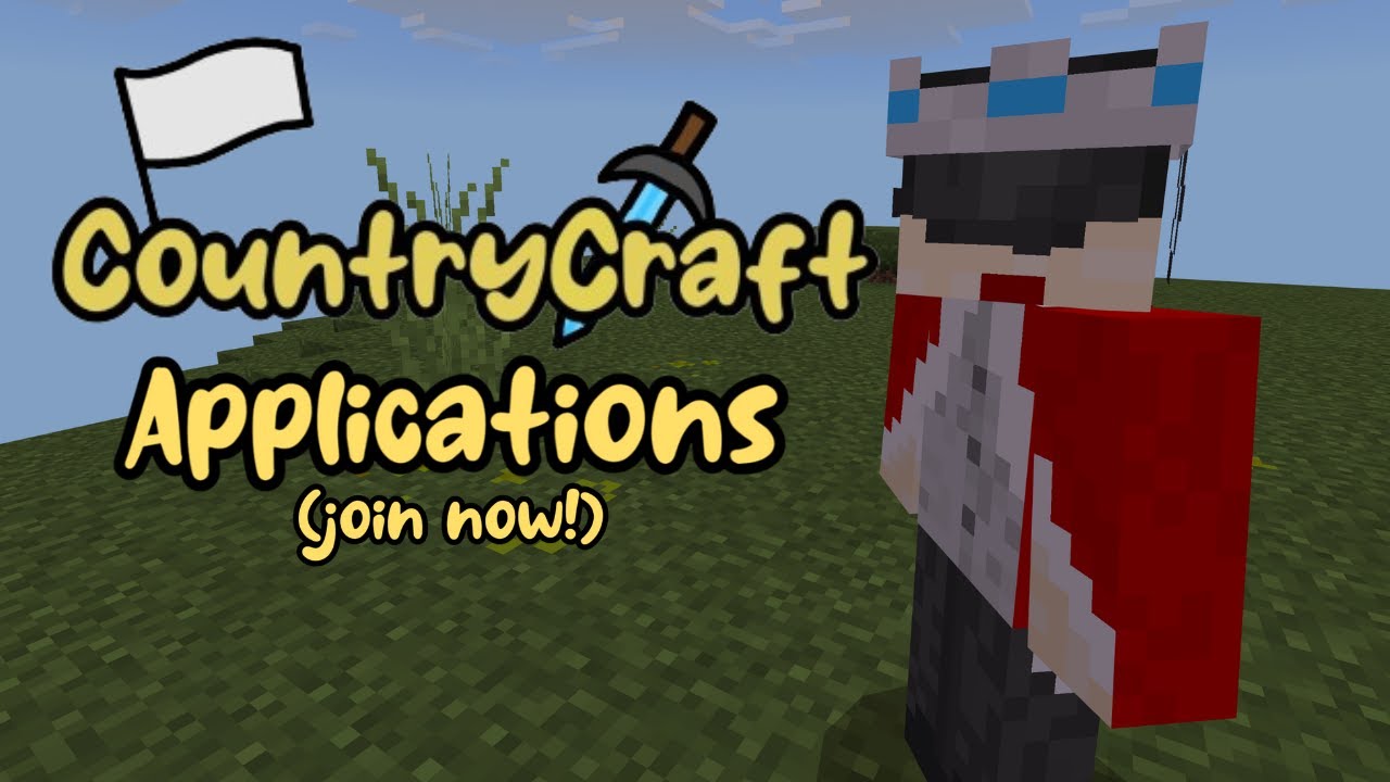 CountryCraft SMP - Run Your Own Country! - Applications Closed