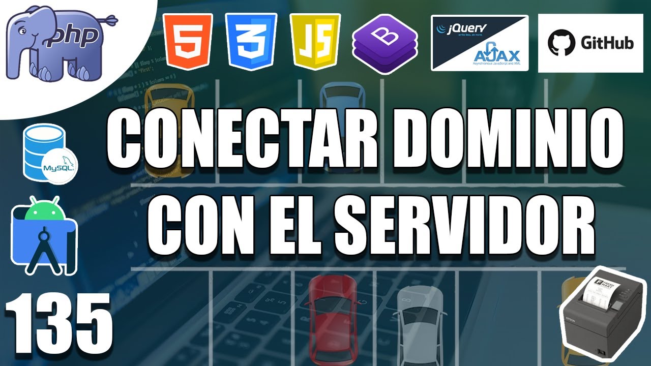 135 – Como CONECTAR DOMINIO CON EL SERVIDOR HOSTING en el sistema con ...