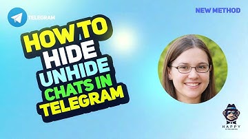 How to Hide/Unhide Chats in Telegram | Private Messaging Made Easy 2025 [New Method]