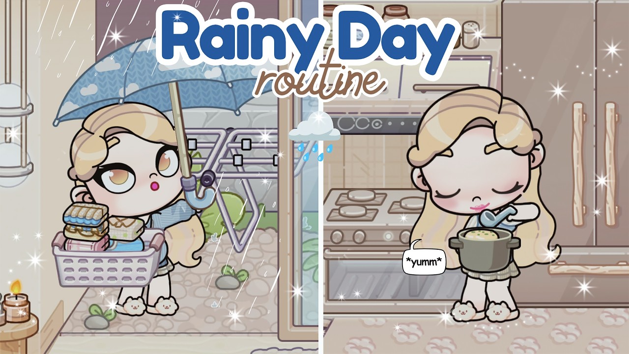 Our Cozy Rainy Day Rotine ☔🌧️| Avatar World