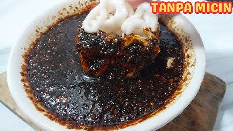 CARA MEMBUAT SAMBAL KECAP YANG ENAK TANPA MSG