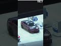 Police chase suspect stops, fills full tank of gas