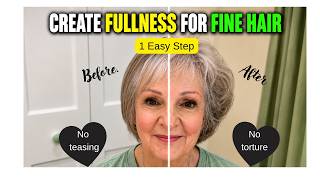 Fine hair hack