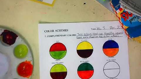 Complimentary Color Scheme Demo