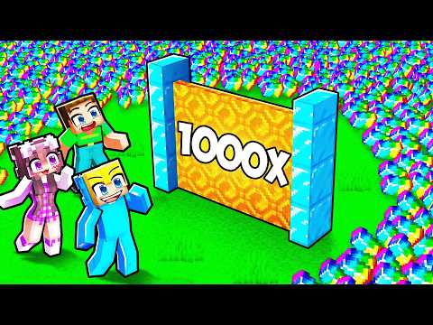 Ich habe einen OP MULTIPLIKATOR gebaut in Minecraft!