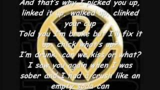 Video thumbnail of "Down With Webster- Your Man with lyrics"