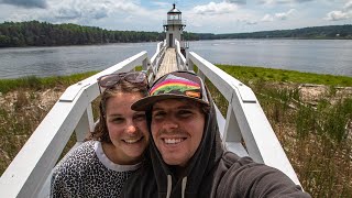 Off Road Camping in MAINE and VERMONT! (Roadtrip Across the Country)