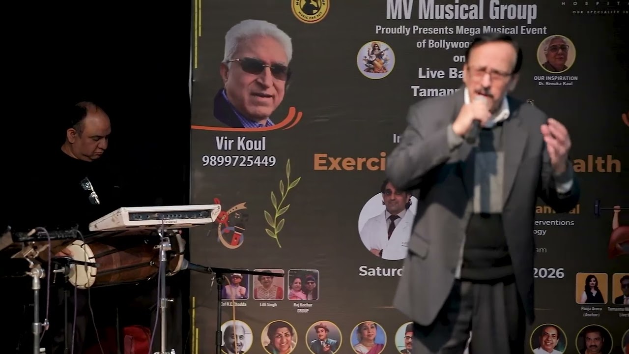 Ghungaroo Kae Tarah|Classic, Magical song #kishorekumar, Ravindra Jain|Live performance FT Sanjeev🎧 