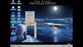 The Polar Express Wallpapers On Windows 98 Se With Plus 98 In Oracle Vm Virtualbox