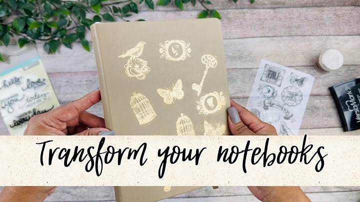 Quick and Easy Way to Transform your Notebooks!!