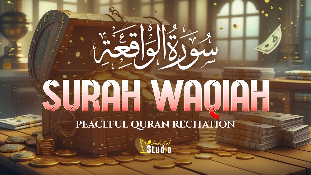 Surah Al-Waqiah سورة الواقعة | Soothing Quran for Barakah, Comfort & Deep Relaxation #rizq