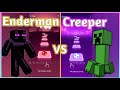 Minecraft  enderman rap vs creeper rap dan bull  rockit gaming tiles hop edm rush