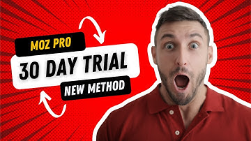 How to create a Moz Pro 30 Day trial Account for free-NEW Method ||