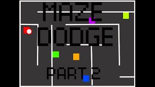 Maze Dodge Game on Scratch || Part 2 || Play Screen and Play Button 1