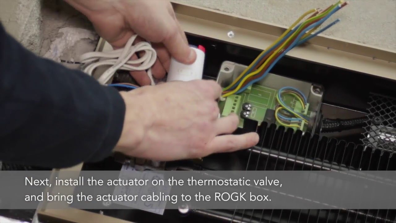 REGULUS-system Trench heaters installation. Step by step video.